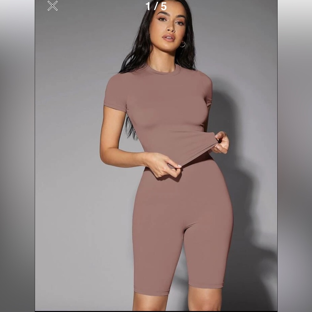 Shein fitted tee